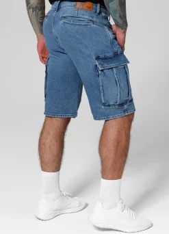Denim cargo shorts Classic Wash Deerhorn