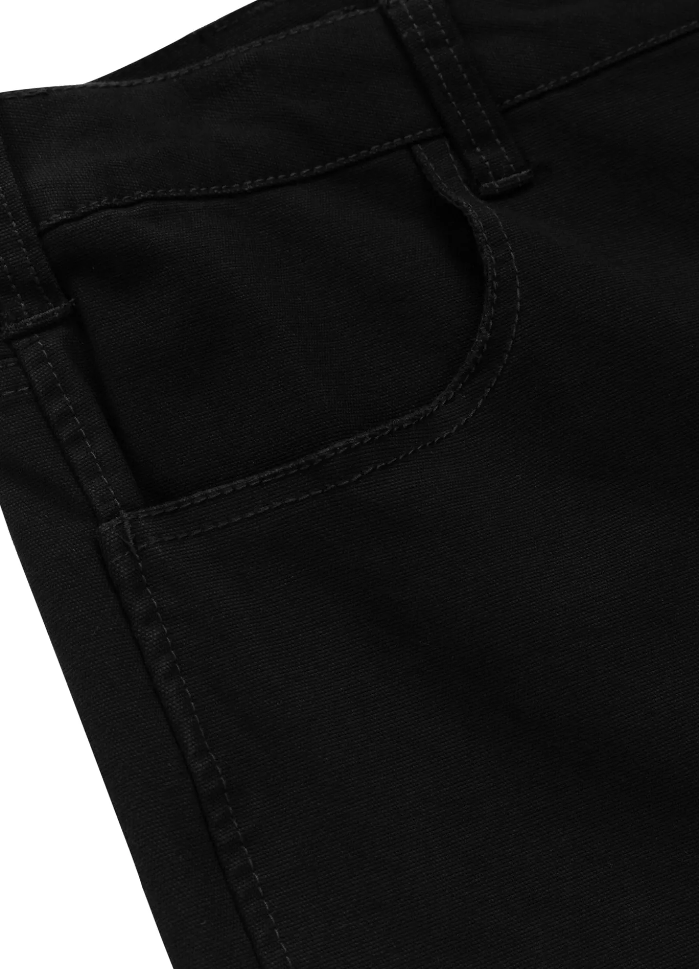 DOGWOOD Black Baggy Pants