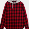 Hooded Flannel Shirt Woodson