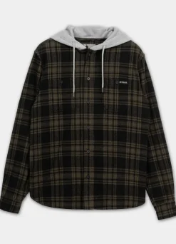 Hooded Flannel Shirt Woodson