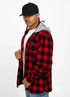 Hooded Flannel Shirt Woodson