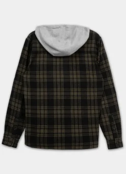 Hooded Flannel Shirt Woodson