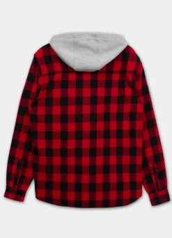 Hooded Flannel Shirt Woodson
