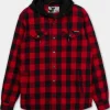 Hooded Padded Flannel Shirt Pioneer