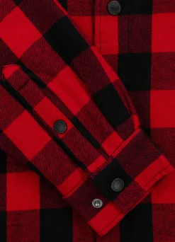 Hooded Padded Flannel Shirt Pioneer