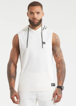 Hoodie tank top Spandex Hilltop - Offwhite