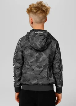Kids transitional hooded jacket Athletic Sleeve Junior
