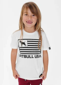 Kids T-Shirt Pitbull USA