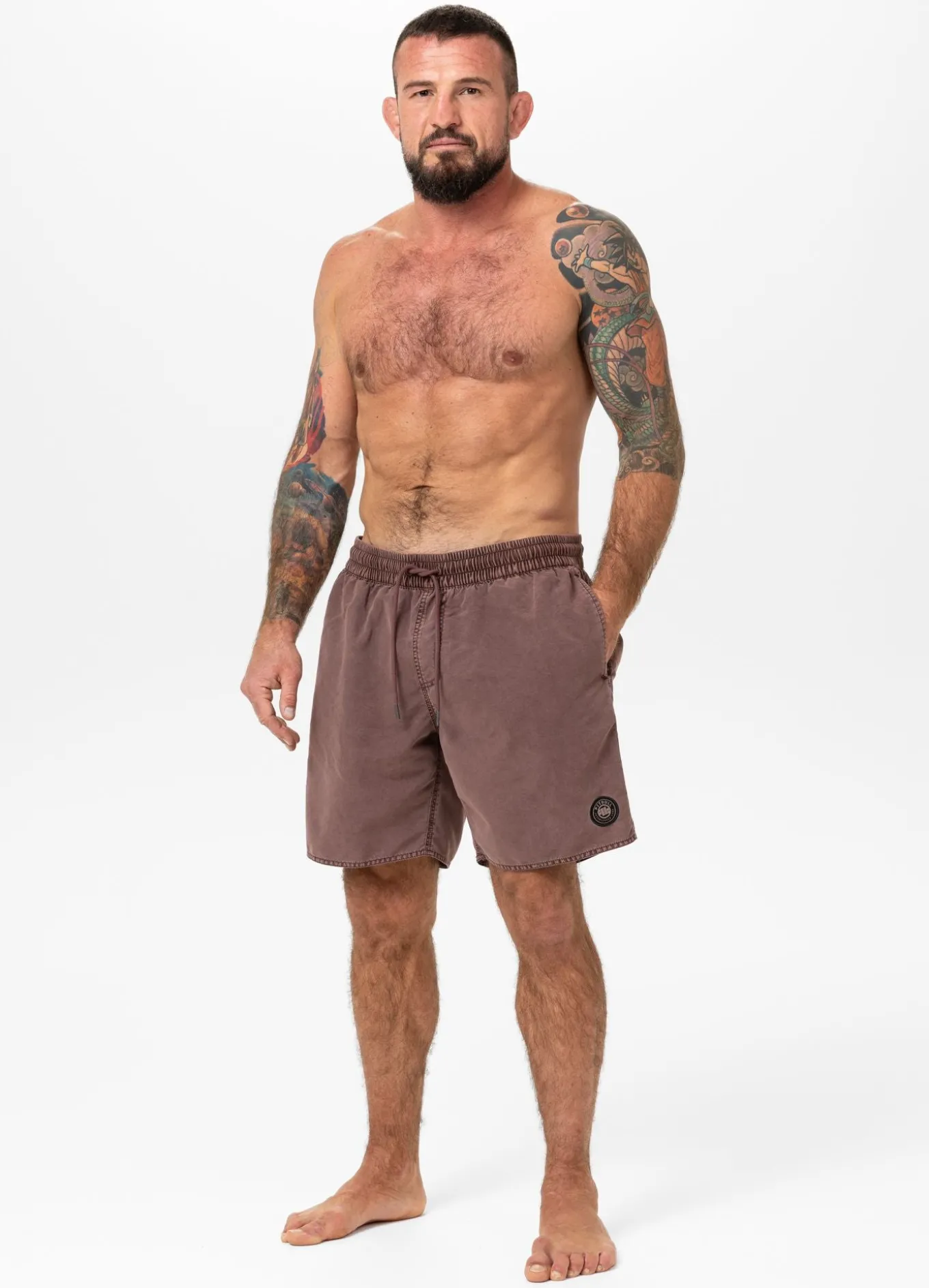 Men's Boardshorts BALFOUR - Burgundy