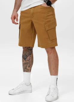 Men's Cargo Shorts SCOTT - Honey Yellow