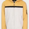 Men's hooded jacket 2 Color Longwood - Yellow/Offwhite