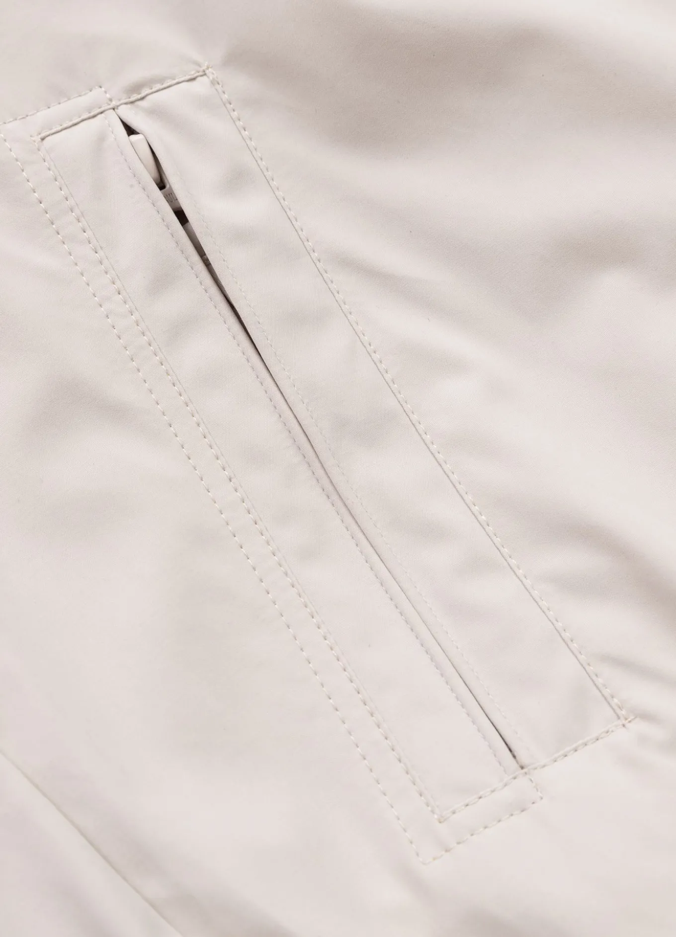 Men's hooded jacket 2 Color Longwood - Yellow/Offwhite