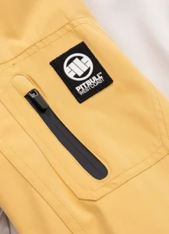Men's hooded jacket 2 Color Longwood - Yellow/Offwhite