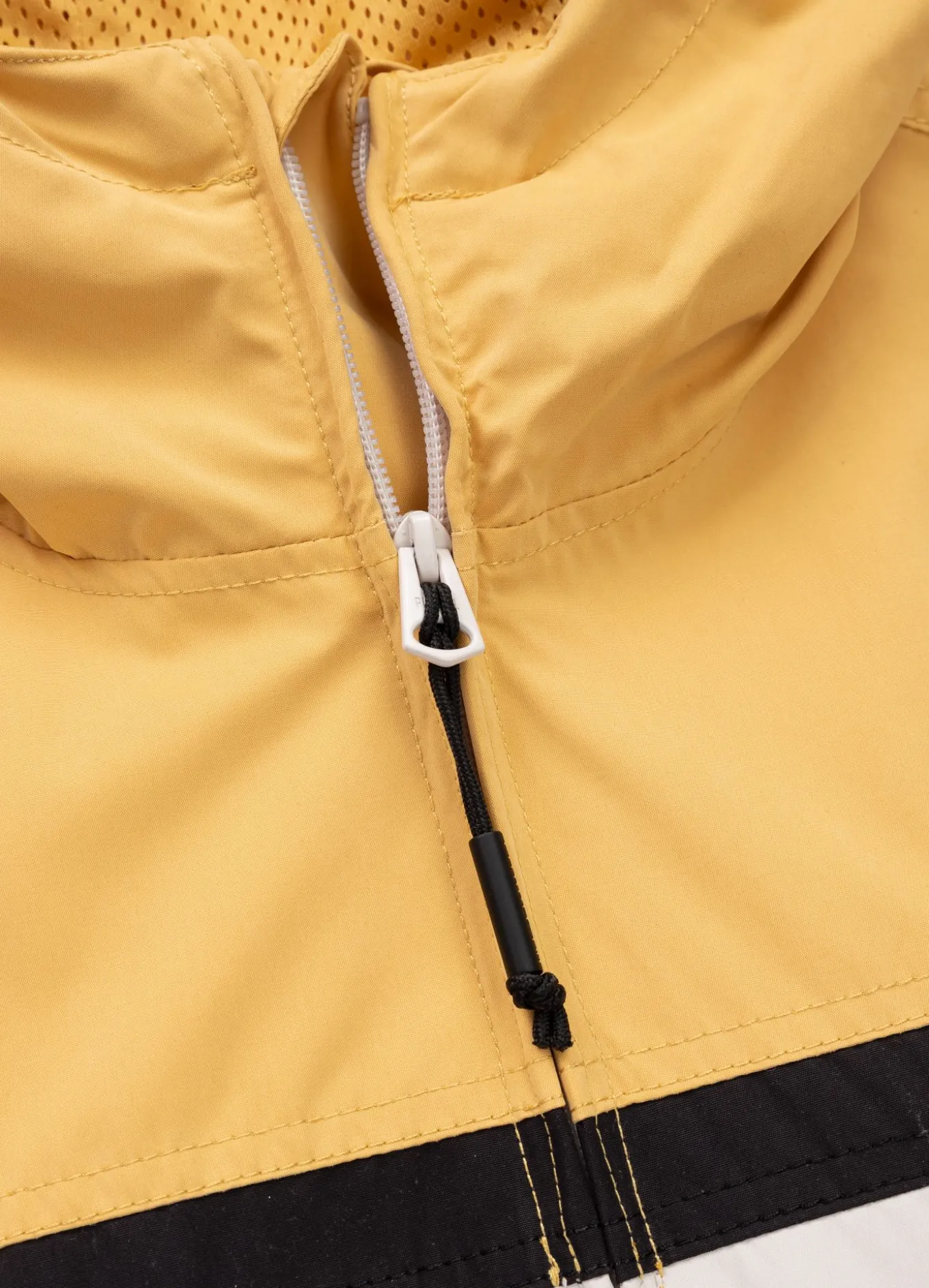 Men's hooded jacket 2 Color Longwood - Yellow/Offwhite