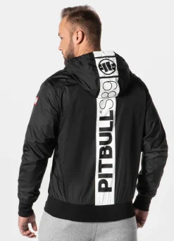 Men's hooded jacket Athletic Hilltop - Black