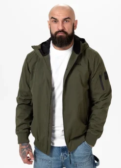 Men's hooded jacket Longwood - Olive