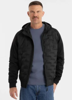 Men's hooded jacket Roxton - Black