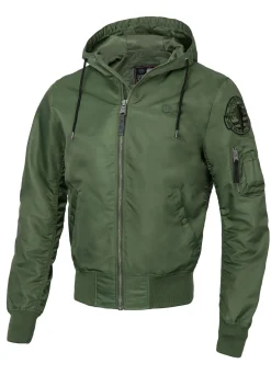 Men's hooded jacket Starwood II - Olive