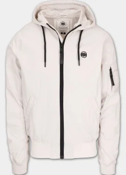 Men's hooded jacket STEIN - Offwhite