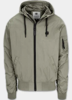 Men's hooded jacket STEIN - Gray Harbour