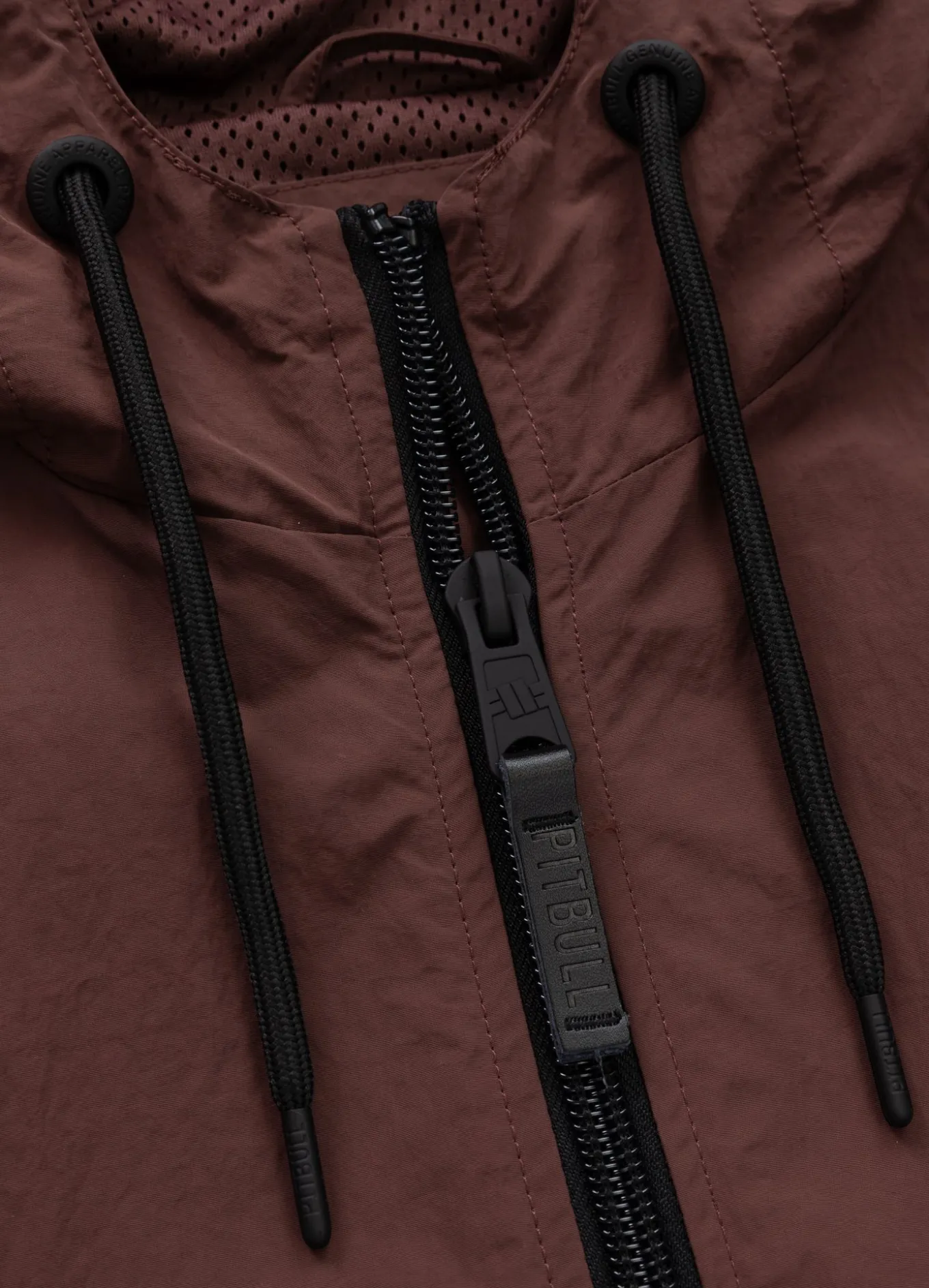 Men's hooded jacket STEIN - Burgundy
