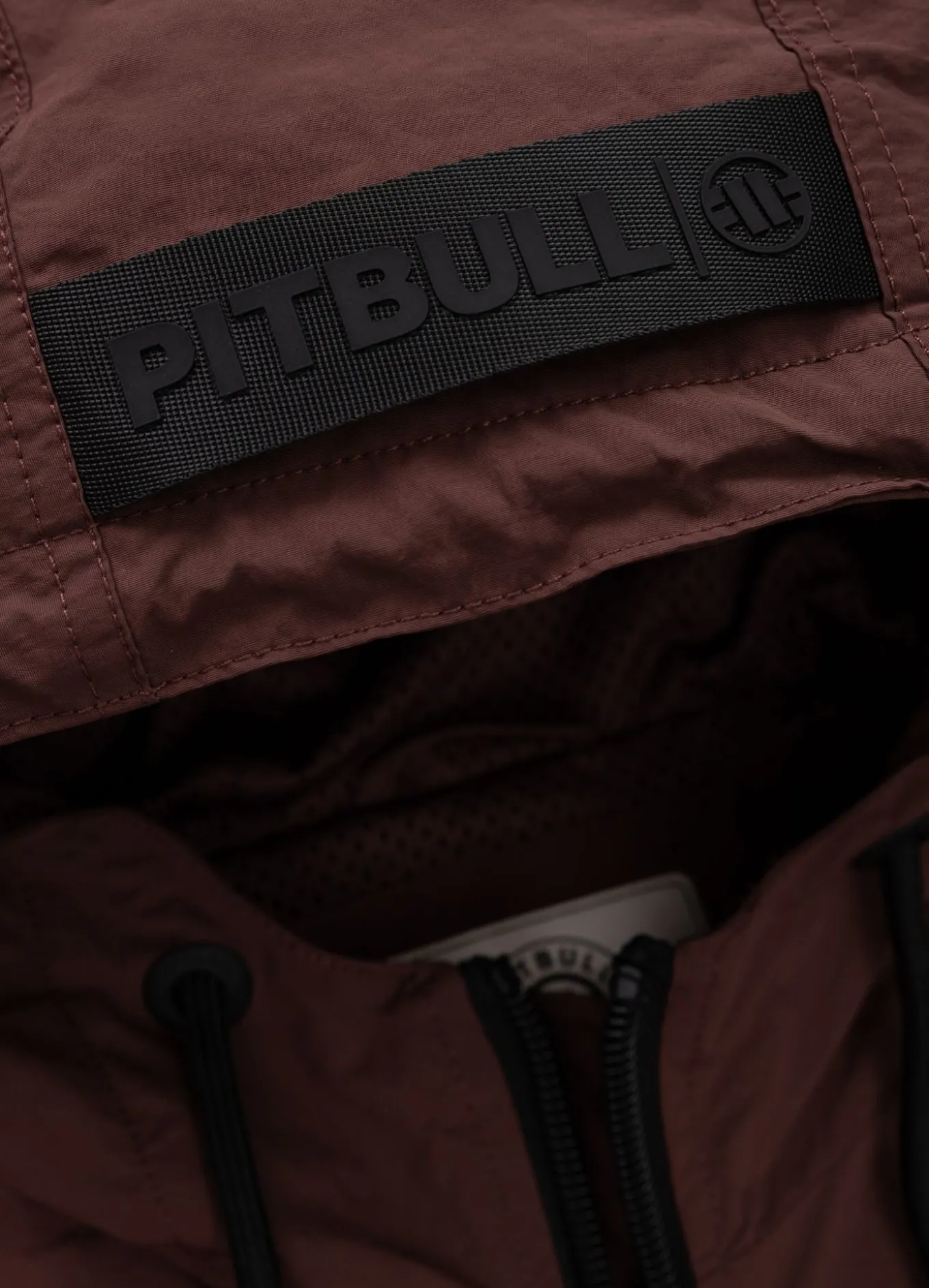 Men's hooded jacket STEIN - Burgundy