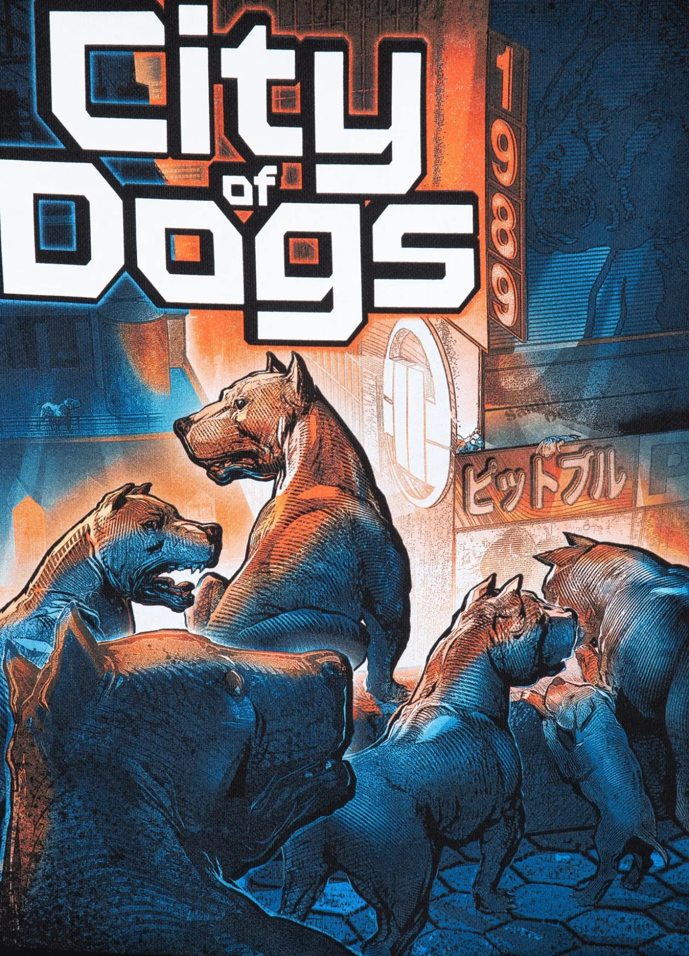 Men's Hoodie City Of Dogs