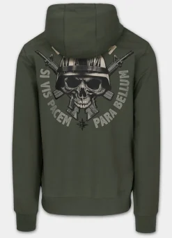 Men's Hoodie PARA BELLUM - Green