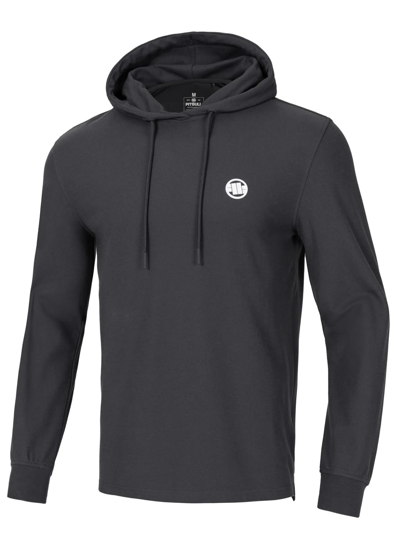 Men's Hoodie Pique Rockey - Graphite