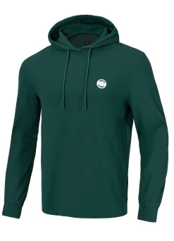 Men's Hoodie Pique Rockey - Dark green
