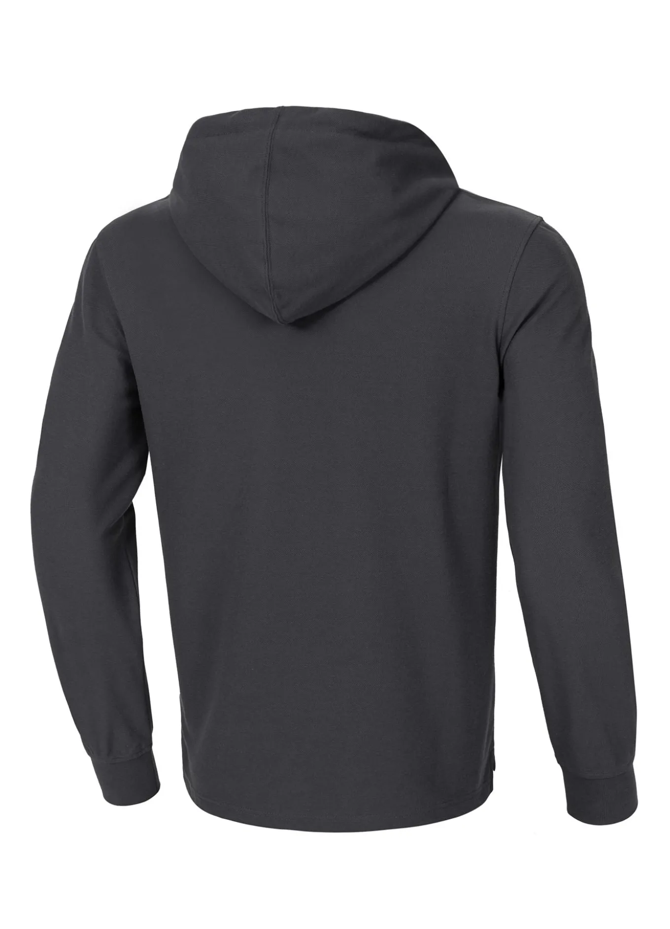 Men's Hoodie Pique Rockey - Graphite