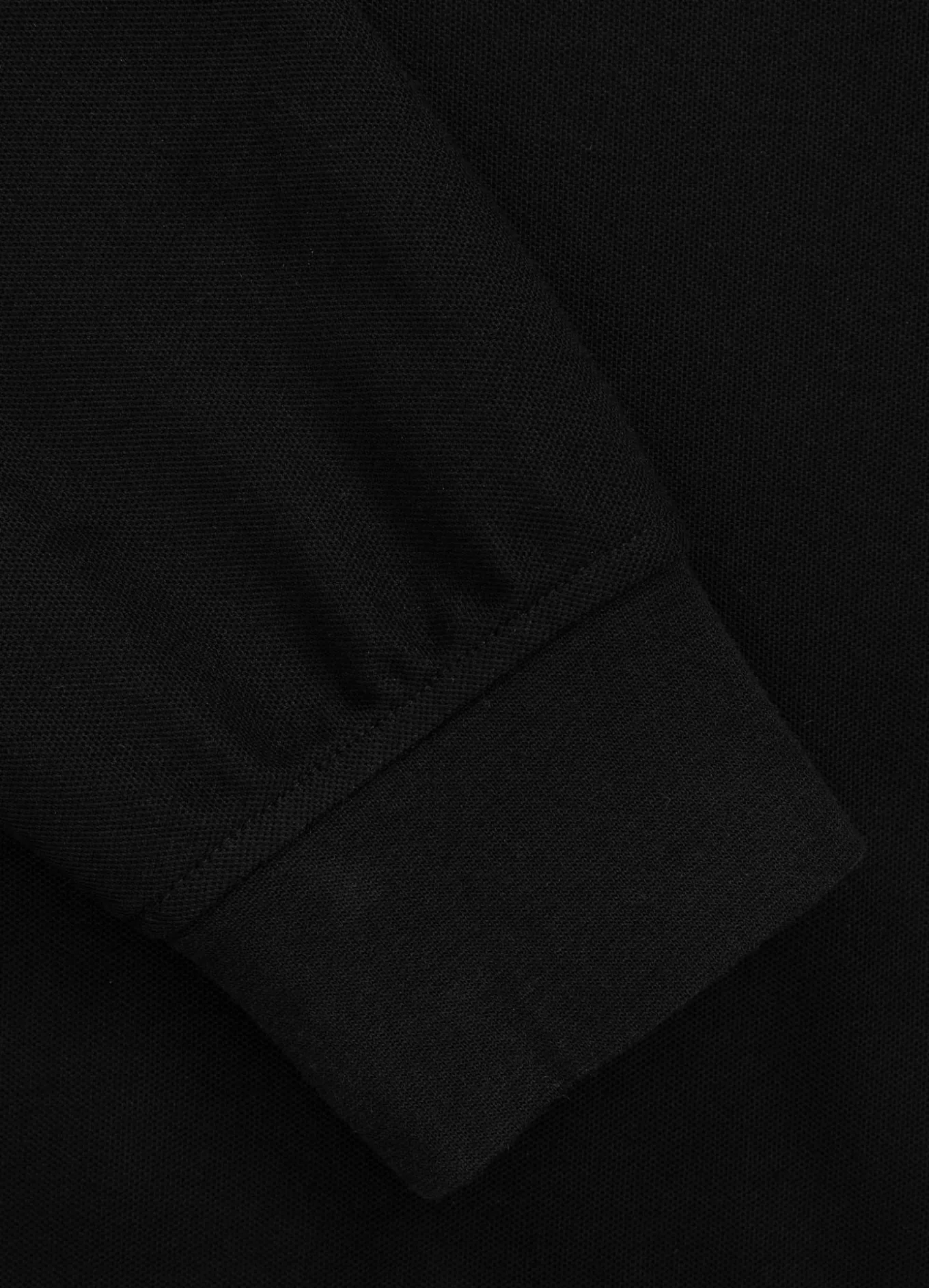 Men's Hoodie Pique Rockey - Black