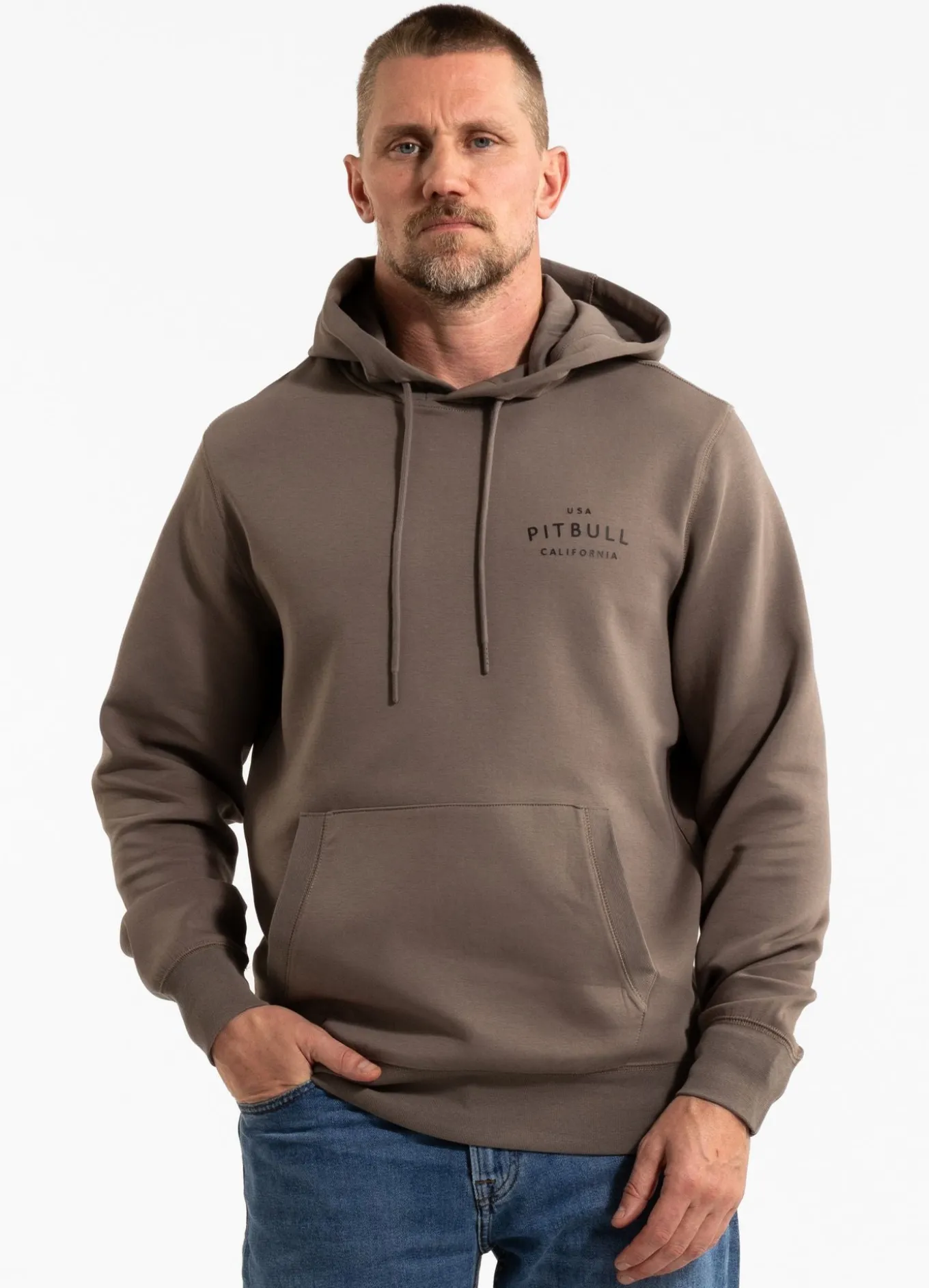 Men's Hoodie SAMPSON - Light brown