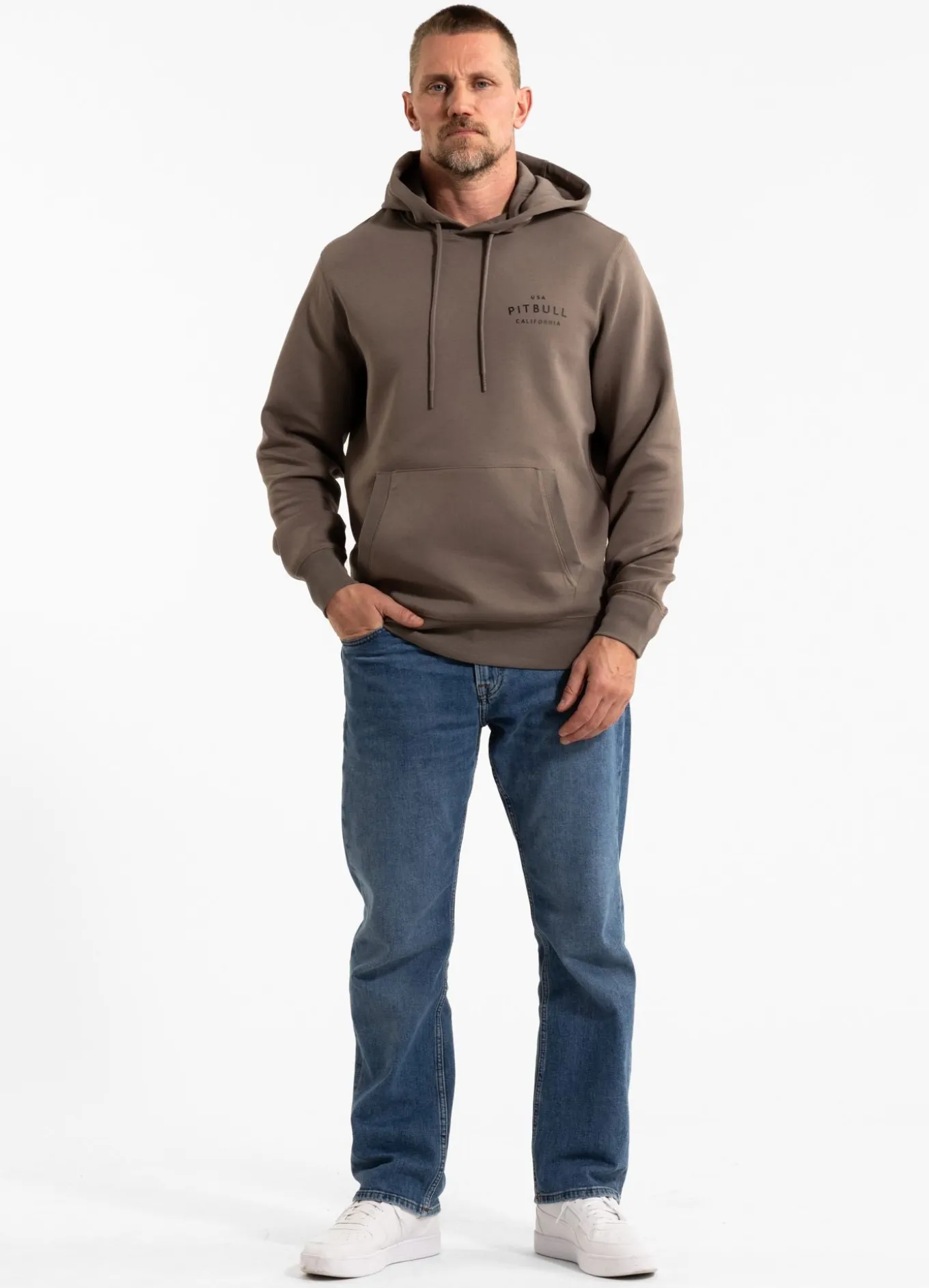Men's Hoodie SAMPSON - Light brown
