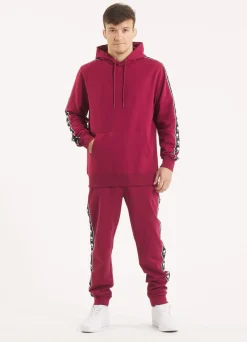 Men's Hoodie TAPE NUGGET - Burgundy
