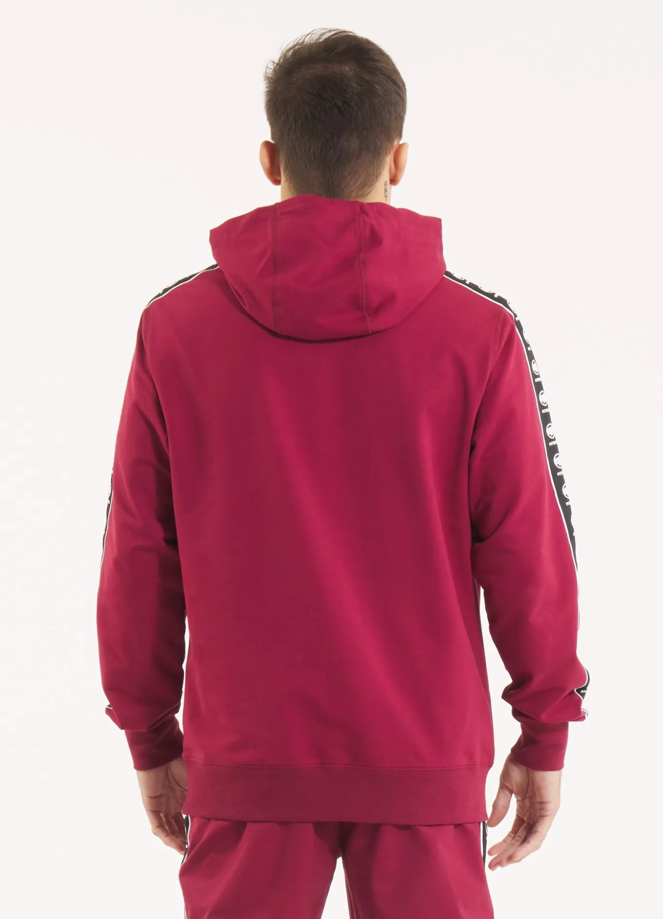 Men's Hoodie TAPE NUGGET - Burgundy