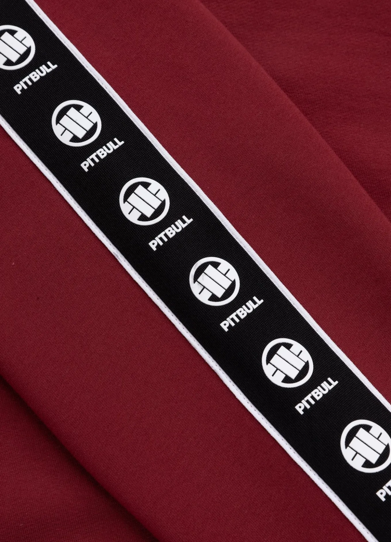 Men's Hoodie TAPE NUGGET - Burgundy