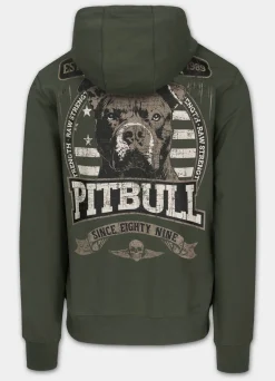 Men's Hoodie TROUBLEMAKER - Dark green
