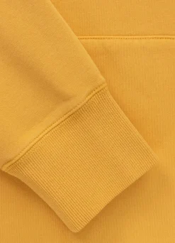 Men's Hoodie Washed CALIFORNIA FLAG - Washed yellow