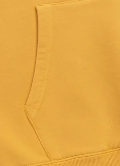 Men's Hoodie Washed CALIFORNIA FLAG - Washed yellow