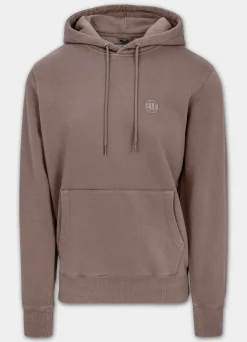 Men's Hoodie Washed Lancaster II - Burgundy