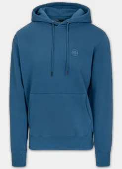 Men's Hoodie Washed Lancaster II - Shade blue