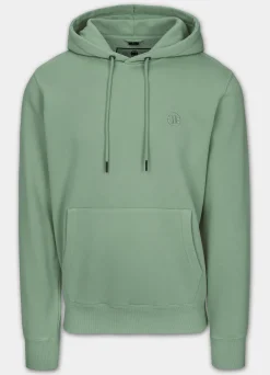 Men's Hoodie Washed Lancaster II - Sage green
