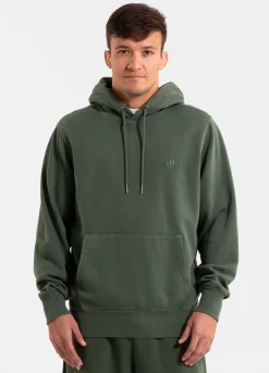 Men's Hoodie Washed Lancaster II - Washed green
