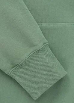 Men's Hoodie Washed VINTAGE BJJ - Washed green