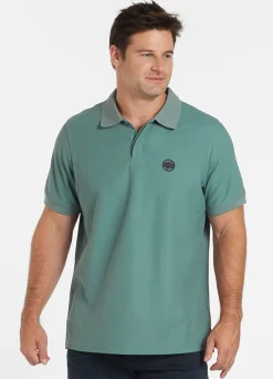 Men's Polo shirt Pique Rockey - Mint