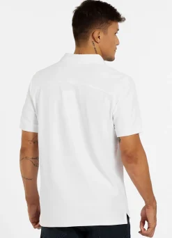 Men's Polo shirt Pique Rockey - White