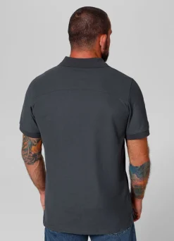 Men's Polo shirt Pique Rockey - Graphite