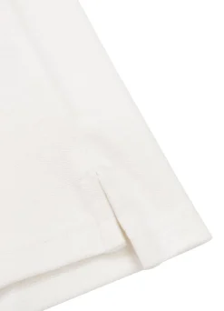 Men's Polo shirt Pique Stripes Regular - Offwhite