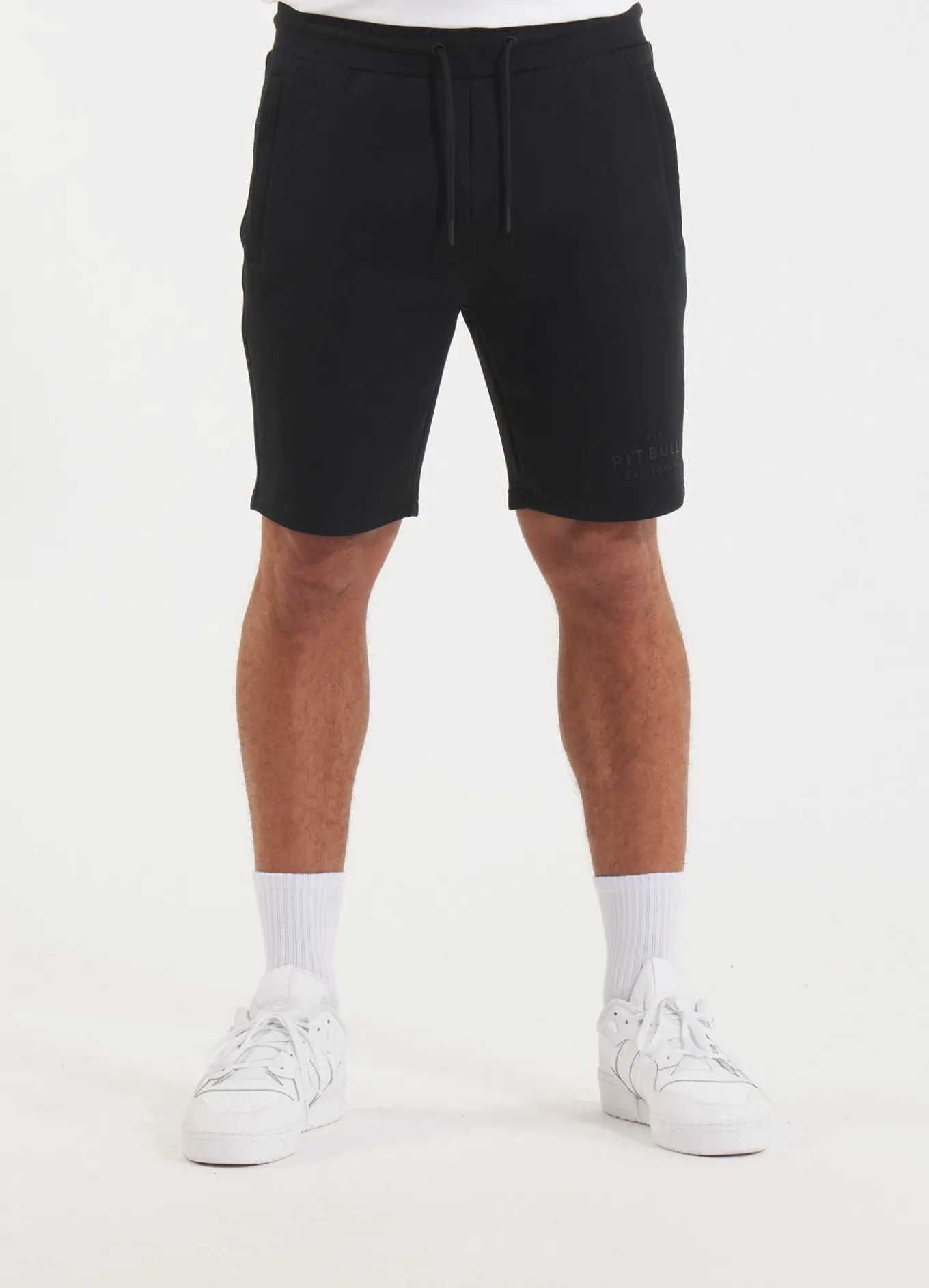 Men's sweat shorts SAMPSON - Black